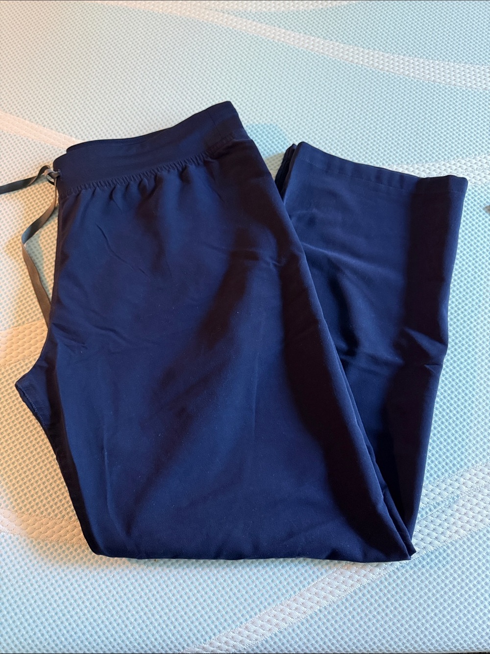 Figs Navy Women's Petite Scrub Pants